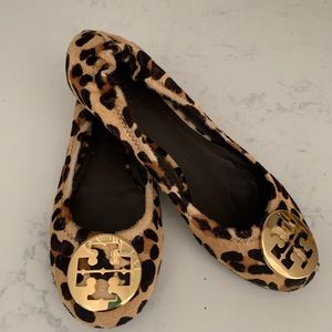 Tory Burch Reva Flats- size 8- worn once